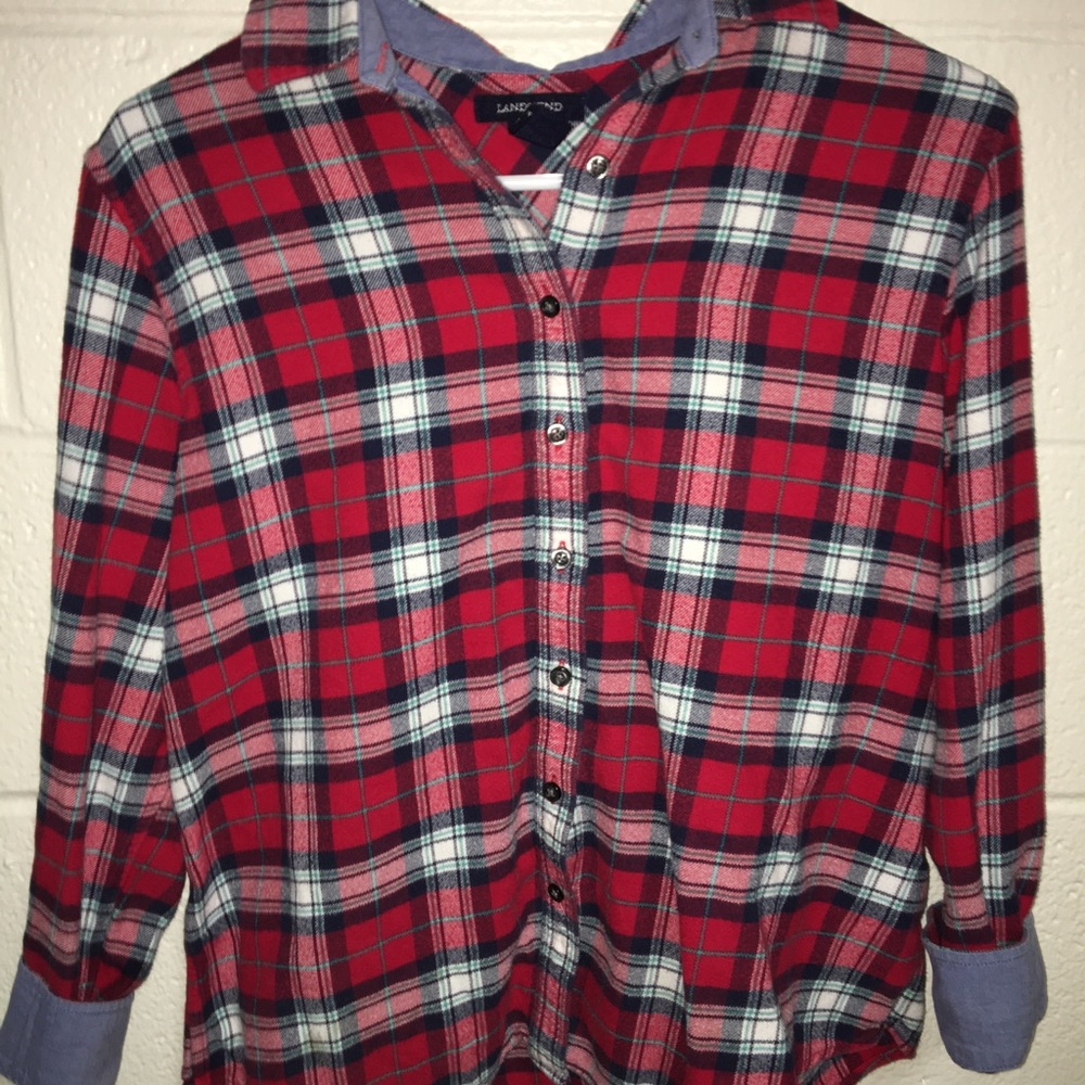 Lands' End flannel!!!!